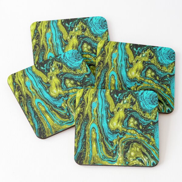 Item preview, Hydro Dipped Neon Liquid Strands designed and sold by ArtRoomOregon.