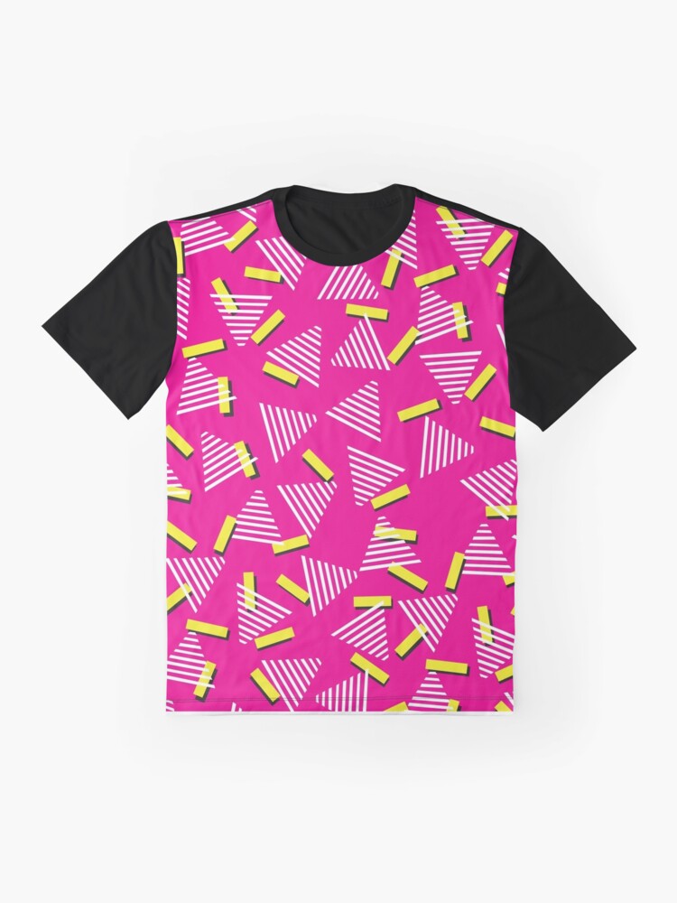 Retro Style 70s 80s 90s Memphis Style Abstract Graphic T-Shirt