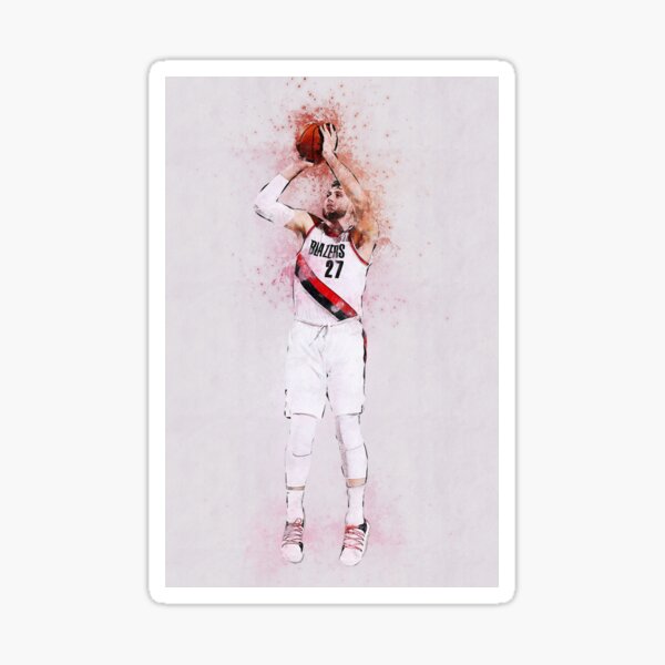 Sticker Jusuf Nurkic Redbubble