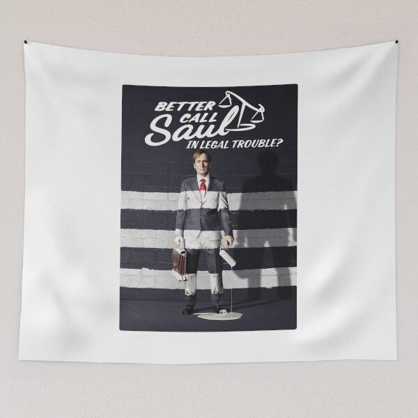 Item preview, Saul Goodman Wall Stripes Photo Better Call Saul designed and sold by GrantBennett.