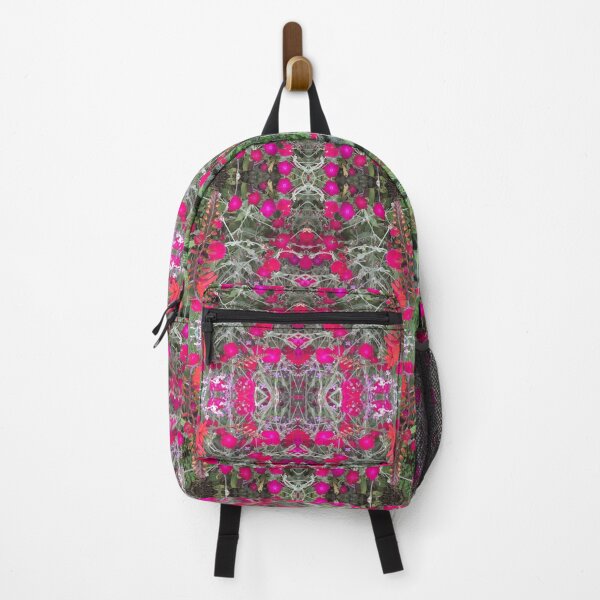 Item preview, Botanical, Divine - Pink,Red and Green Floral Fusion designed and sold by RoseAromas.