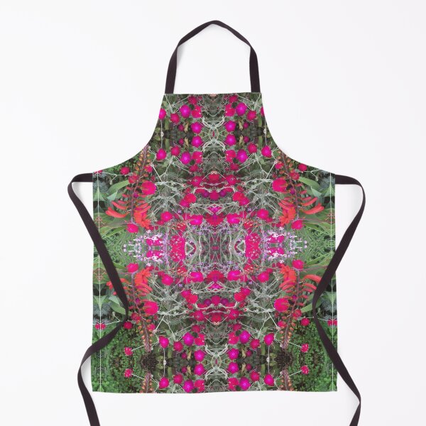 Item preview, Botanical, Divine - Pink,Red and Green Floral Fusion designed and sold by RoseAromas.