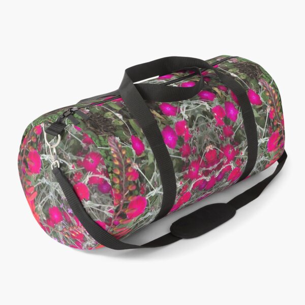 Item preview, Botanical, Divine - Pink,Red and Green Floral Fusion designed and sold by RoseAromas.