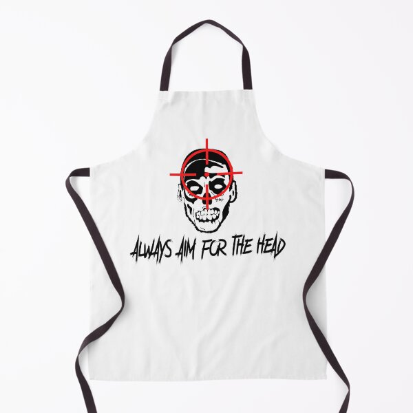 Item preview, Always Aim For The Zombie's Head designed and sold by GoaTeeGram.