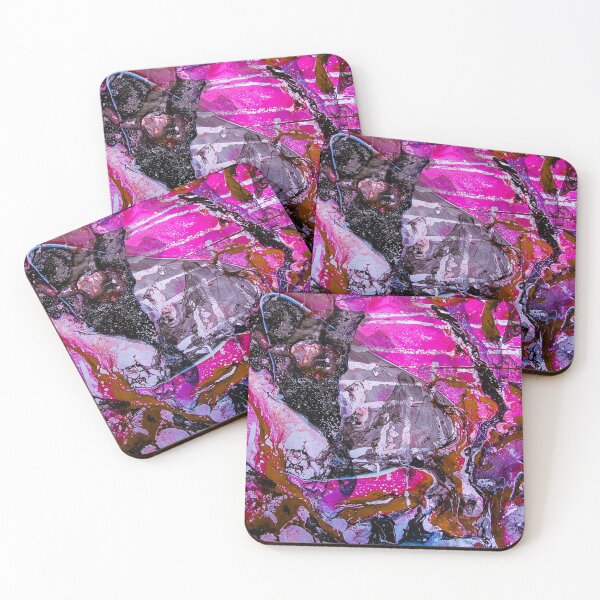 Item preview, Hydro Dipped Neon Pink Explosion designed and sold by ArtRoomOregon.