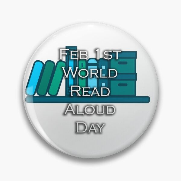 Item preview, I LOVE WORLD READ ALOUD DAY designed and sold by REALDesign-Shop.