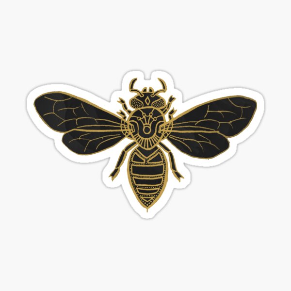 Artikel-Vorschau von Mandala Bienen, designt und verkauft von Theysaurus.