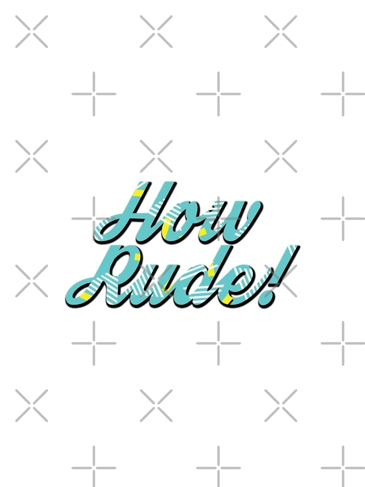 Thumbnail 4 of 4, iPhone Case, How Rude! designed and sold by Designs111.