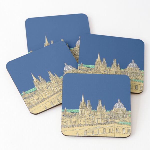 Item preview, Oxford Skyline (dark blue) designed and sold by Adam Regester.