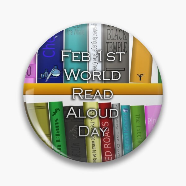 Item preview, I LOVE WORLD READ ALOUD DAY designed and sold by REALDesign-Shop.