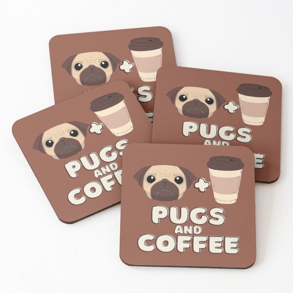 Item preview, Pugs and Coffee designed and sold by devilmaycorp.
