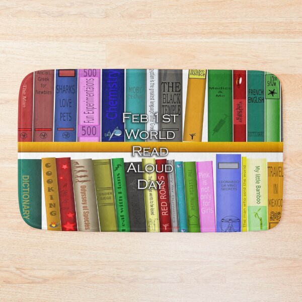 Item preview, I LOVE WORLD READ ALOUD DAY designed and sold by REALDesign-Shop.