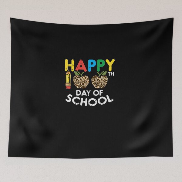 Item preview, Happy 100th Day Of School Leopard Print Apples 100 Days designed and sold by Alex Cuttell.