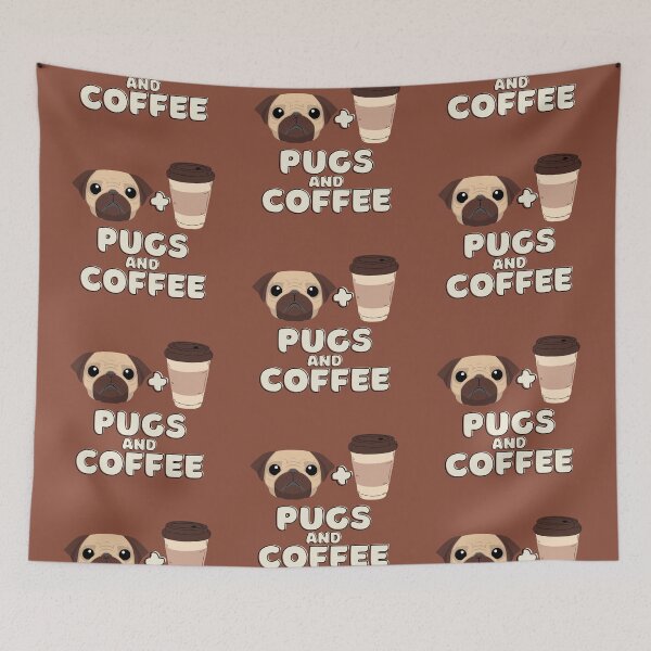 Item preview, Pugs and Coffee designed and sold by devilmaycorp.
