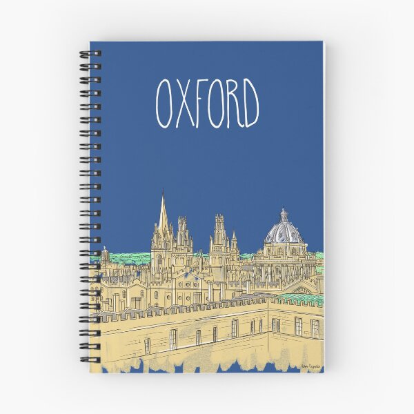 Item preview, Oxford Skyline (dark blue) designed and sold by Adam Regester.