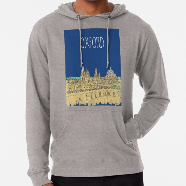 Vista previa del artículo con la obra «Horizonte de Oxford (azul oscuro)», diseñado y vendido por Adam Regester.