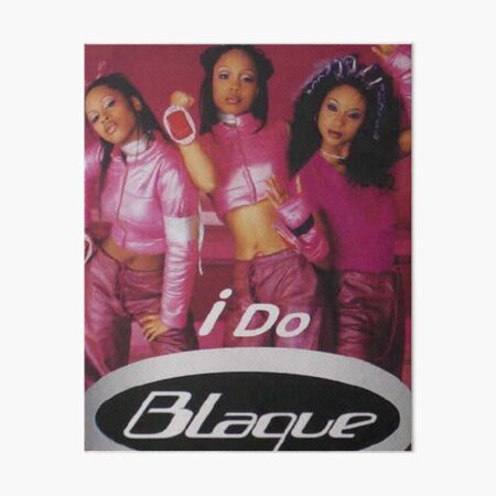 Blaque Art Board Print