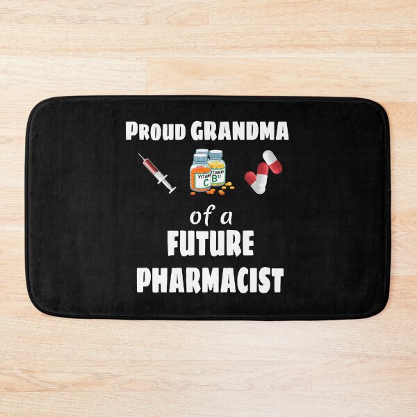 Item preview, Proud grandma of a future pharmacist designed and sold by CraftsforKai.