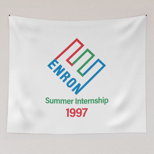 Item preview, Enron Summer Internship Accounting designed and sold by Merch-On.