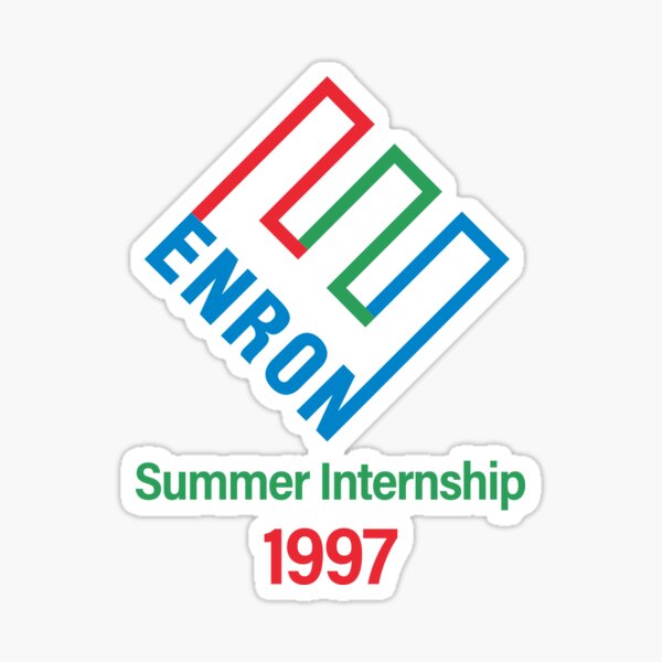 Item preview, Enron Summer Internship Accounting designed and sold by Merch-On.