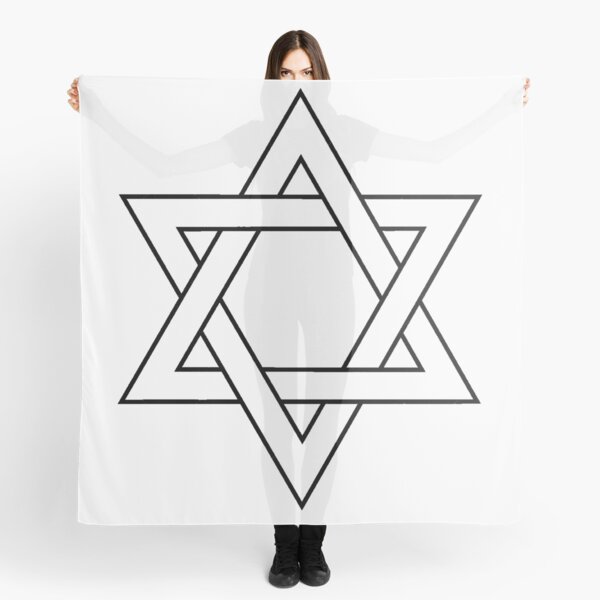 #Star of #David #Clipart #StarOfDavid Scarf