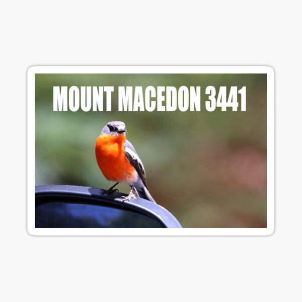 Mount Macedon 3441 Sticker