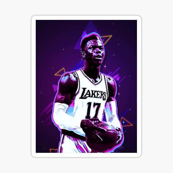 Dennis Schroder - Lakers Sticker for Sale by On Target Sports