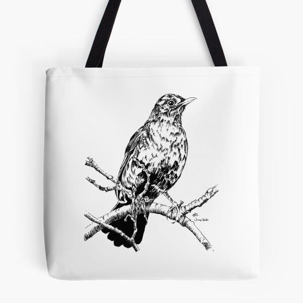 Artikelvorschau, Amsel in einem Baum entworfen und verkauft von JulieSpriddle.