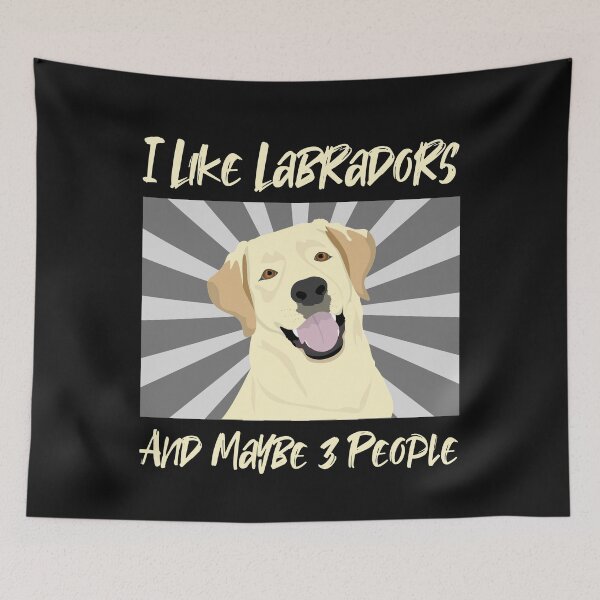 Item preview, I Like Labradors And Maybe 3 People  designed and sold by BritzShop.