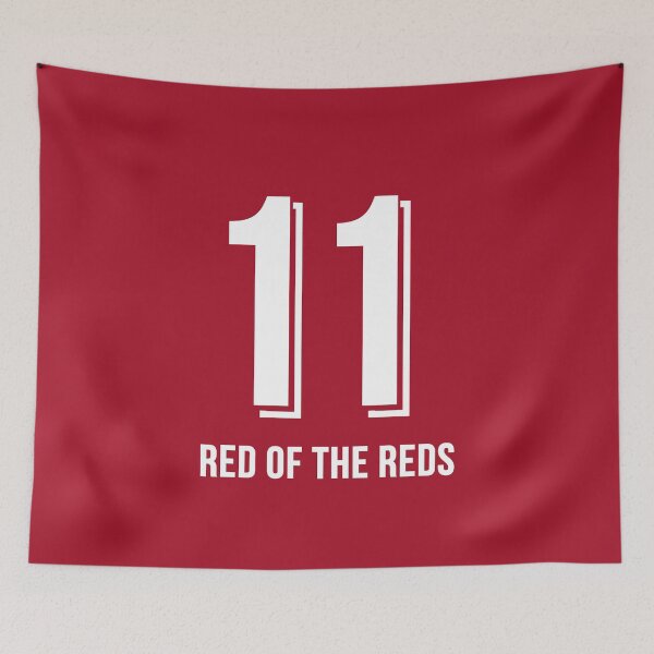 Item preview, Red Football Number 10 White Liverpool English Soccer designed and sold by FrenchsTuck.
