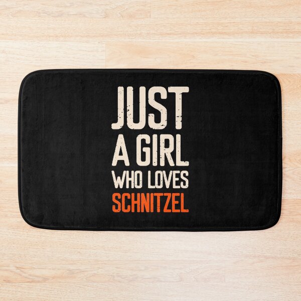 Item preview, Just A Girl Who Loves Schnitzel  designed and sold by FriendsList.
