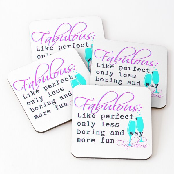 Item preview, Absolutely Fabulous Darling! Who wants to be perfect when you can be absolutely fabulous?! designed and sold by Adorbits4ever.