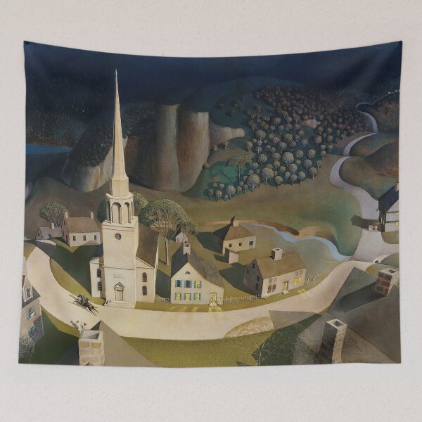 Item preview, Grant Wood - The Midnight Ride of Paul Revere (1931) designed and sold by HistoryRestored.