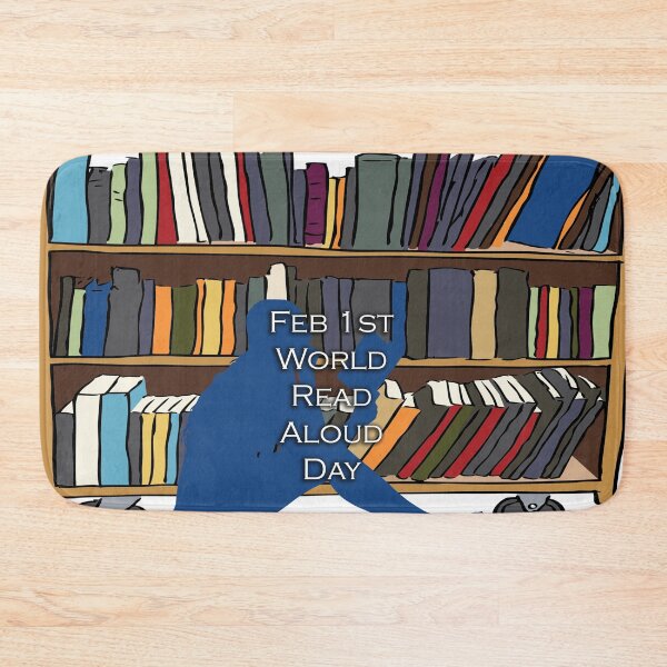 Item preview, I LOVE WORLD READ ALOUD DAY designed and sold by REALDesign-Shop.