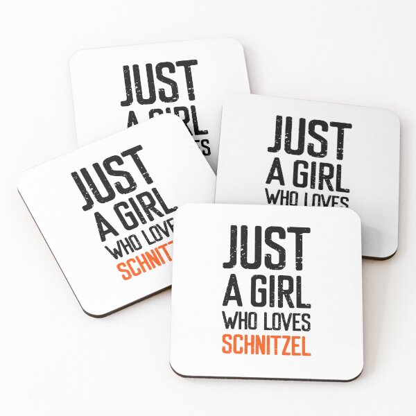 Item preview, Just A Girl Who Loves Schnitzel  designed and sold by FriendsList.