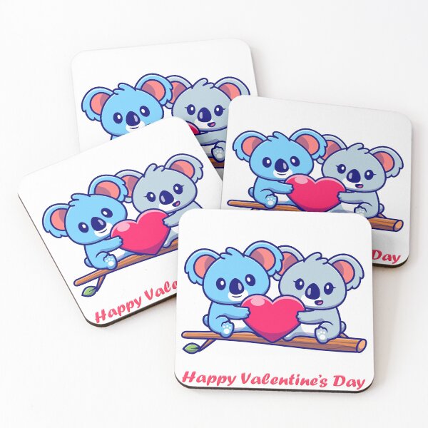 Item preview, Koala Happy Valentine's Day   designed and sold by Haxino.