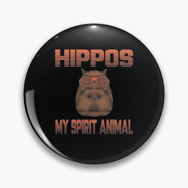 Artikelvorschau, Flusspferde sind mein Geist Tier Nilpferd Nilpferd Liebhaber Geschenk entworfen und verkauft von HeroTee.