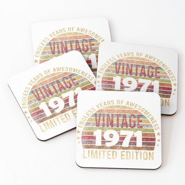 Aperçu de l'œuvre 50 ans 50e anniversaire décorations 1971 cadeau vintage T-shirt homme créée et vendue par ImartX.