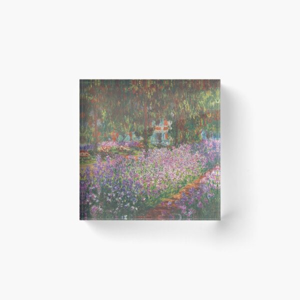 Aperçu de l'œuvre Claude Monet - Le jardin de l'artiste à Giverny (1900) créée et vendue par HistoryRestored.
