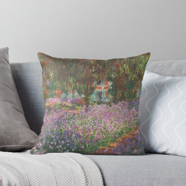 Aperçu de l'œuvre Claude Monet - Le jardin de l'artiste à Giverny (1900) créée et vendue par HistoryRestored.