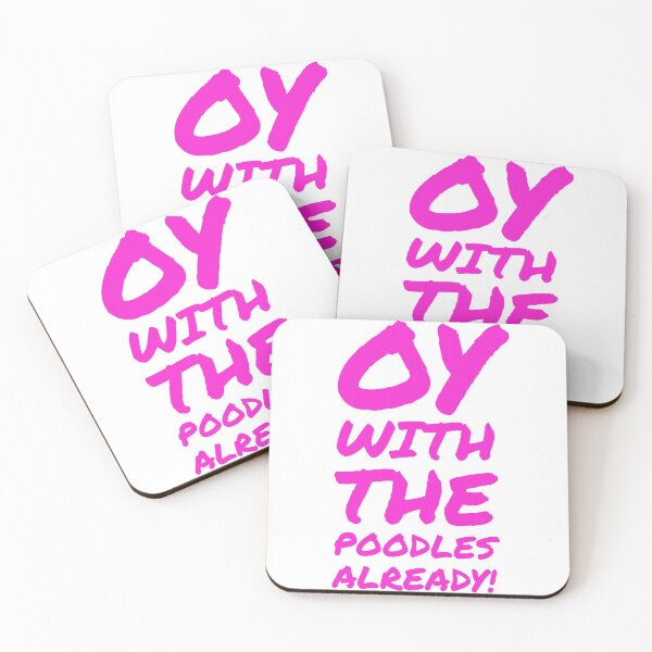 Item preview, Oy with the poodles already designed and sold by swaggy stickers :).