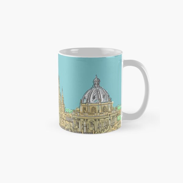 Item preview, Oxford Rooftops (pale blue) designed and sold by Adam Regester.