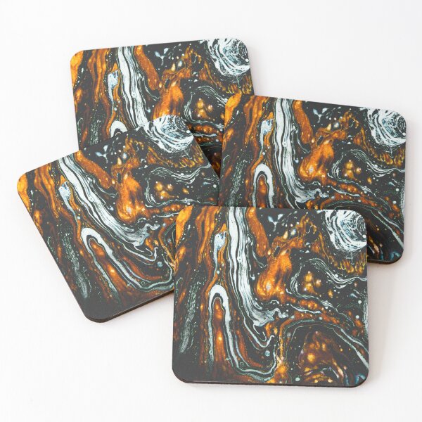 Item preview, Hydro Dipped Spooky Orange Veins designed and sold by ArtRoomOregon.