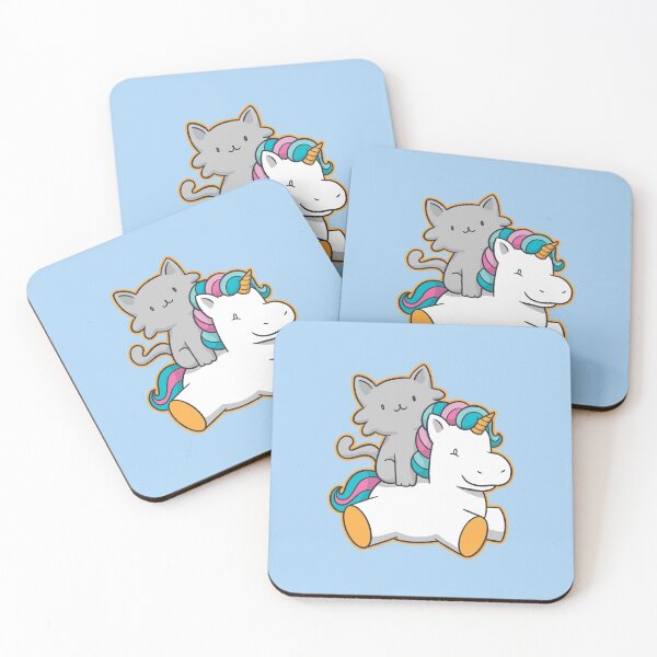Item preview, Unicorn and kitten designed and sold by DerSenat.