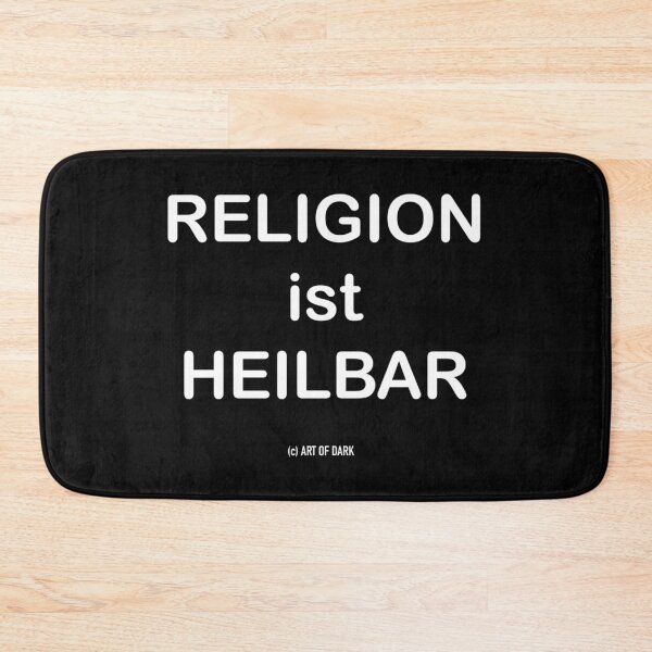 Artikelvorschau, Religion ist heilbar Motiv entworfen und verkauft von ARTOFDARK.