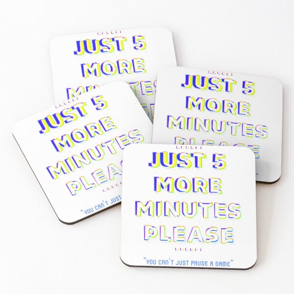 Item preview, Just 5 more minutes please designed and sold by Kaupasi.