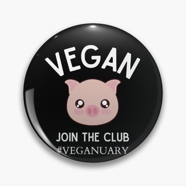 Item preview, Funny Vegan quote - Veganuary designed and sold by Pandoras-Boxx.