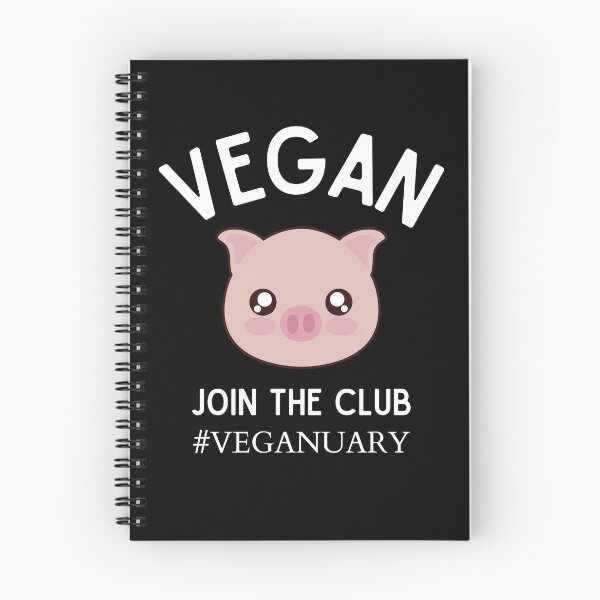 Item preview, Funny Vegan quote - Veganuary designed and sold by Pandoras-Boxx.