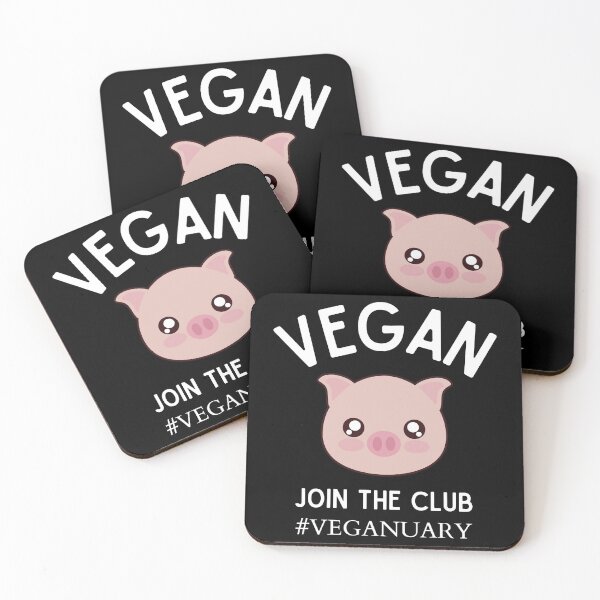 Item preview, Funny Vegan quote - Veganuary designed and sold by Pandoras-Boxx.