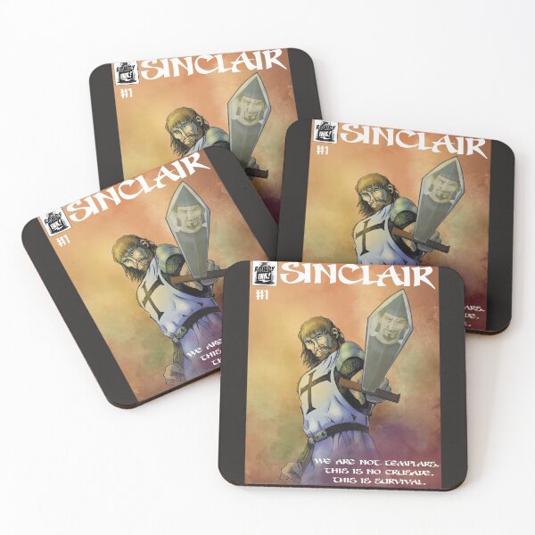 Item preview, SINCLAIR Cover Image designed and sold by RowdyInkDesigns.